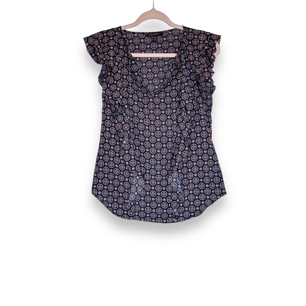 Banana Republic Geometric Blouse size XS